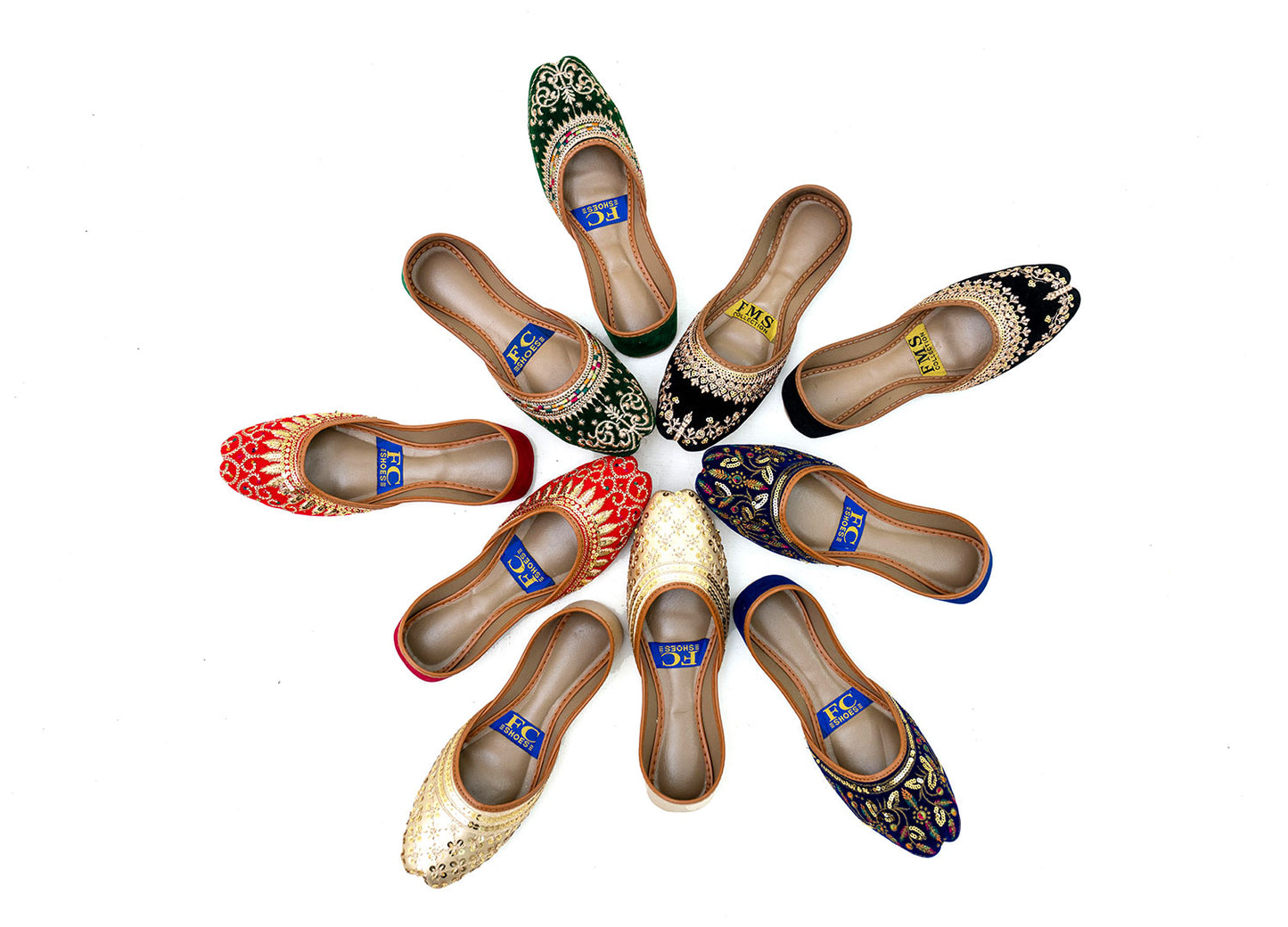 RAJJO Deal 7 Blue, Black, Green, Red, Gold