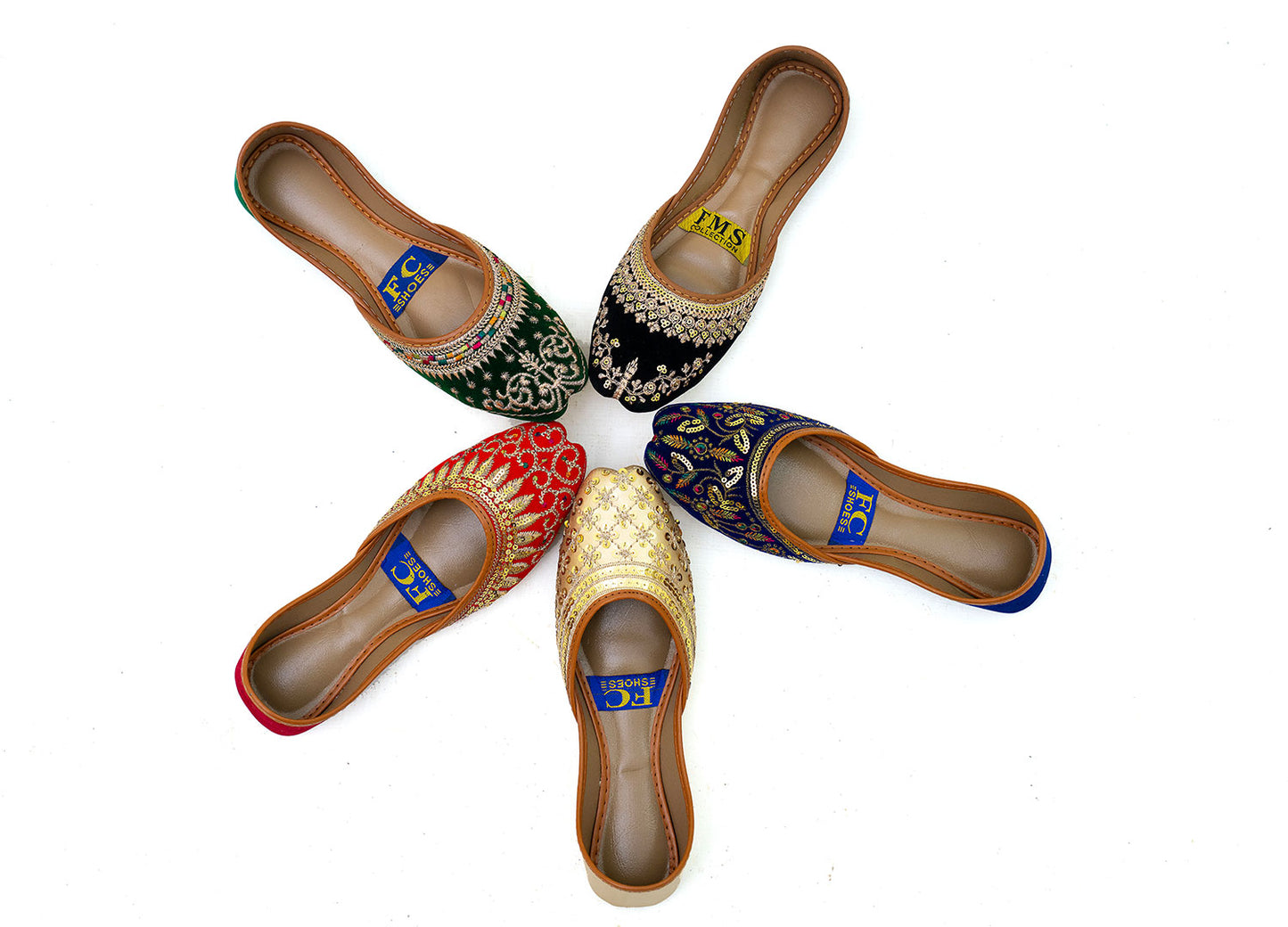 RAJJO Deal 7 Blue, Black, Green, Red, Gold