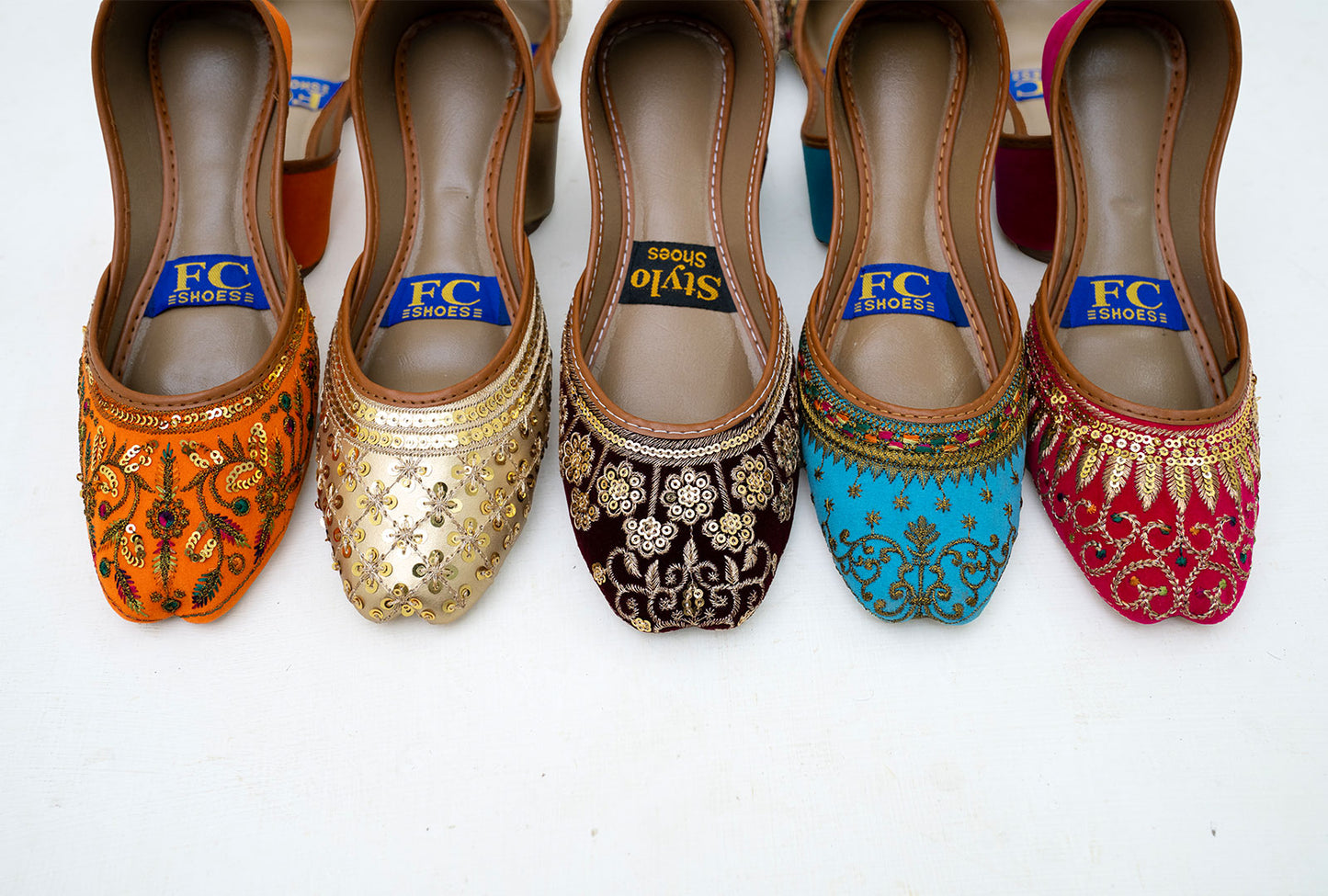SHEHNAI Deal 6 Gold, Maroon, Sky, Pink, Orange