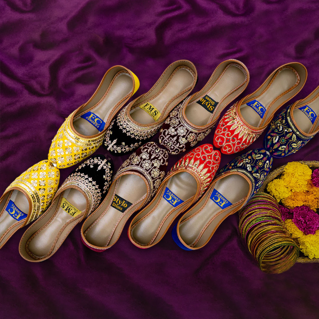 Our Shaheen Deal 4 Yellow, Black, Maroon, Red, Blue