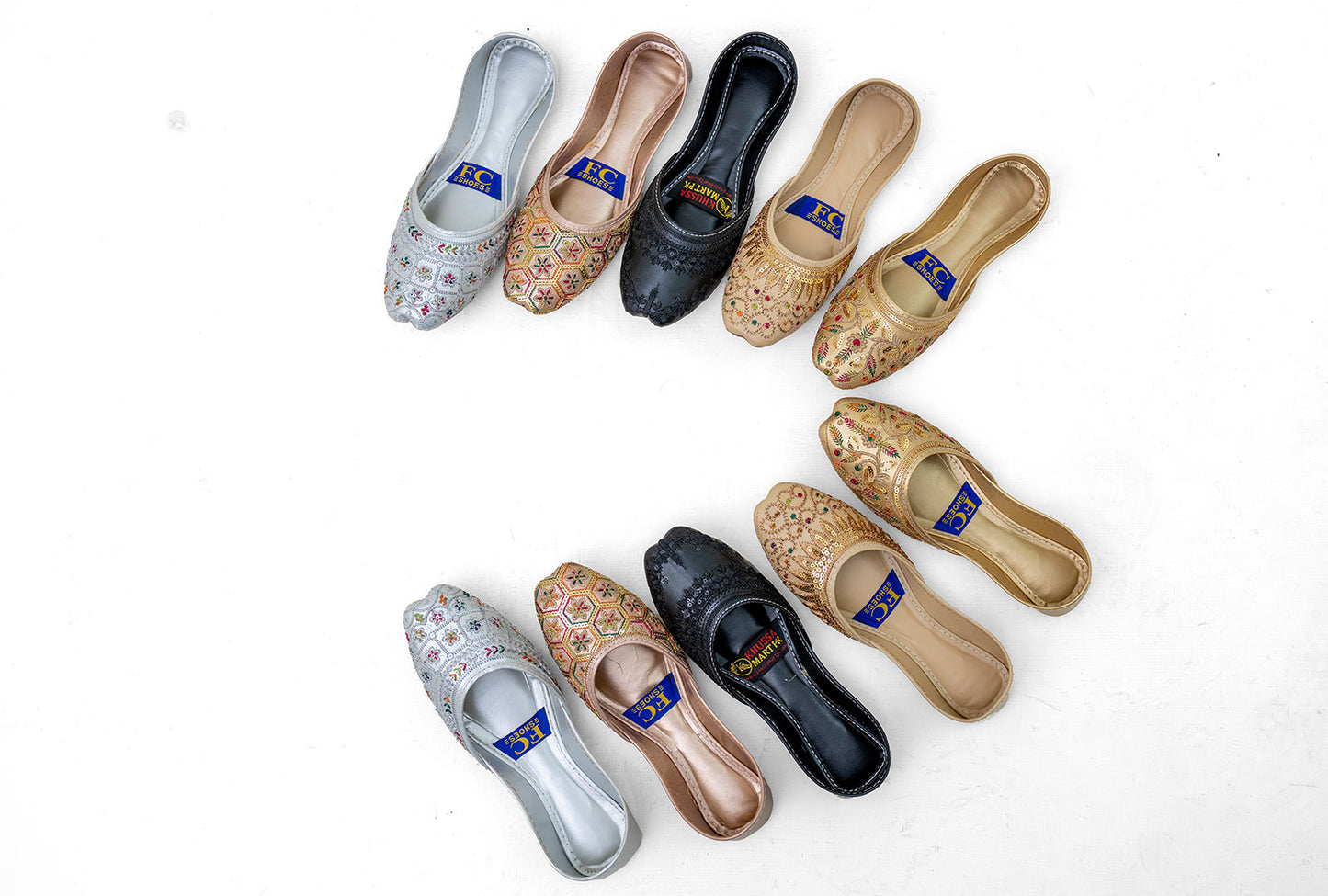 Casual Deal 5 Silver, Rose Gold, Black, Cream, Gold