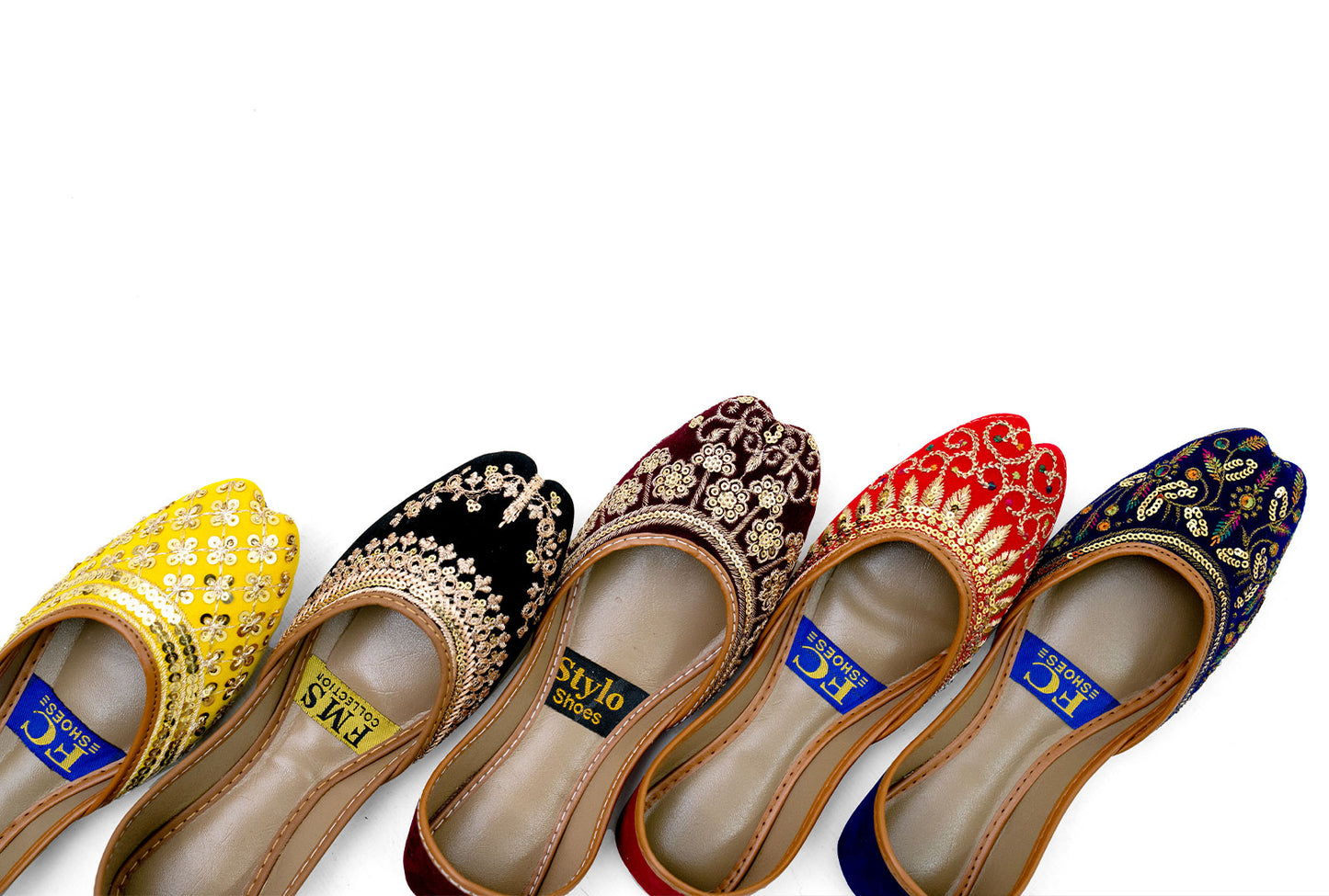 Our Shaheen Deal 4 Yellow, Black, Maroon, Red, Blue